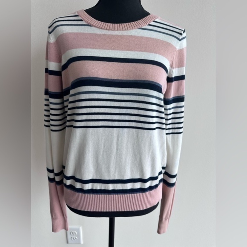 Abercrombie and Fitch Crewneck Striped Sweater